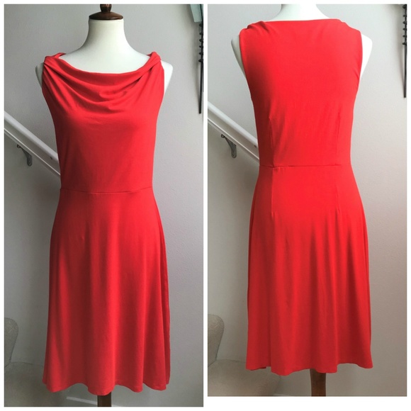 Ann Taylor Dresses & Skirts - SALE ⬇️ Ann Taylor Red Fit and Flare Knit Dress